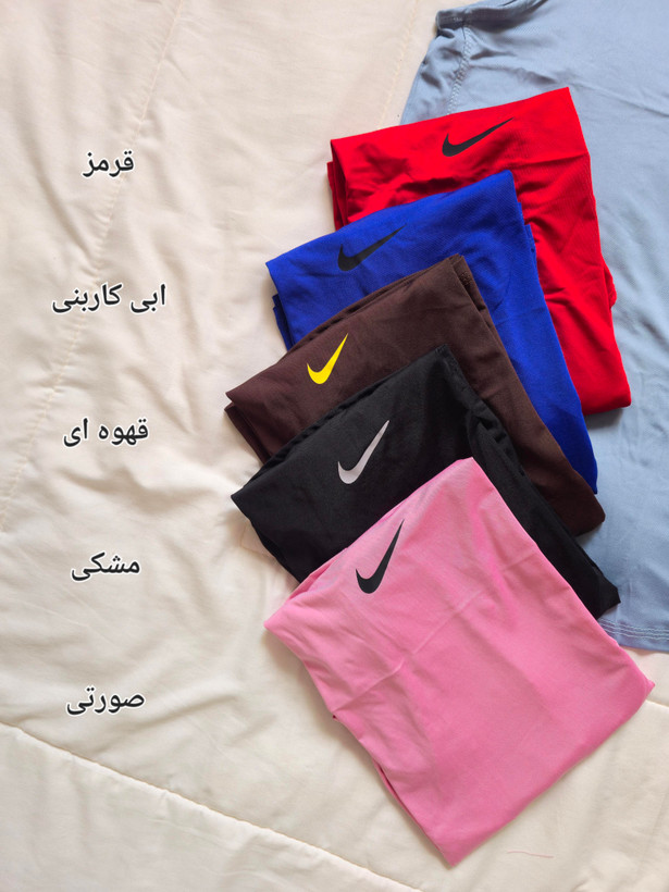 کاور تاپ ورزشی زنانه سایز بزرگ ۴۶ الی ۵۲ مدل نایکی