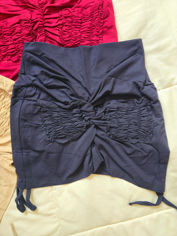 شورتک پشت چین دار زنانه سایز ۳۴ الی ۴۰