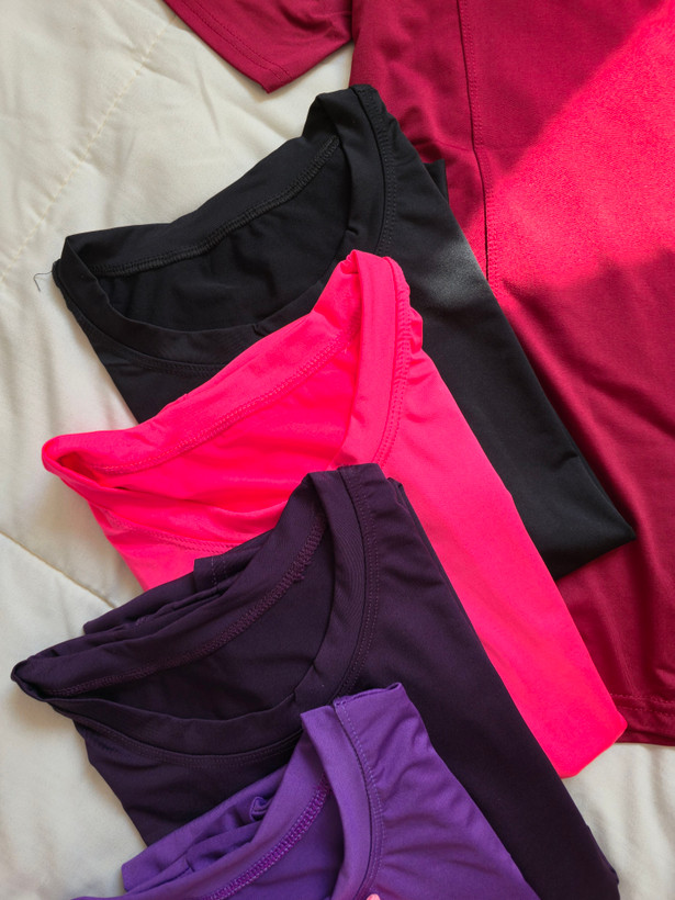 تیشرت یقه گرد ورزشی زنانه سایز بزرگ ۴۴ الی ۵۰ / مارک به صورت رندومnike و alo