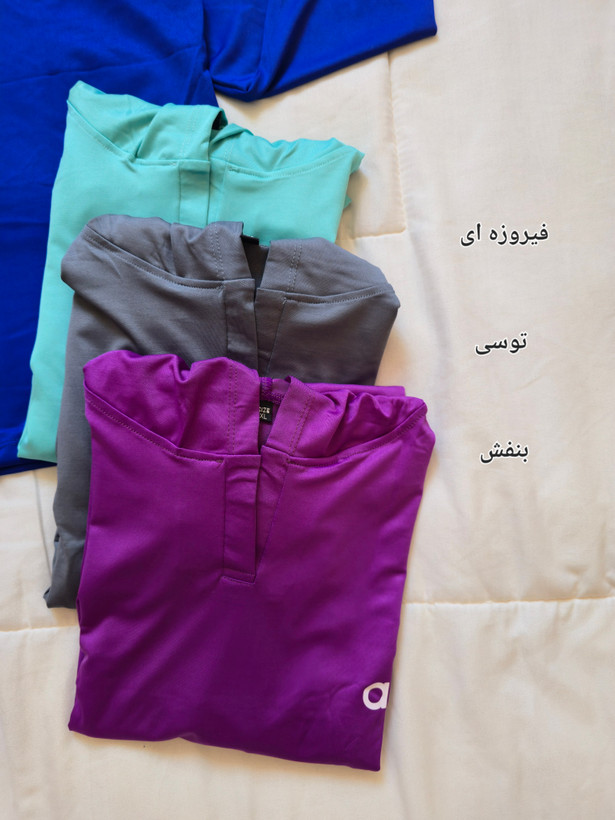 بلوز ورزشی زنانه مدل کلاهدار سایز ۳۸ الی ۵۰ alo&nike / هودی ورزشی زنانه