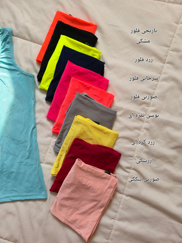 تاپ ورزشی زنانه سایز ۳۶ الی ۴۴ مدل قهرمانی/ مارک به صورت رندوم