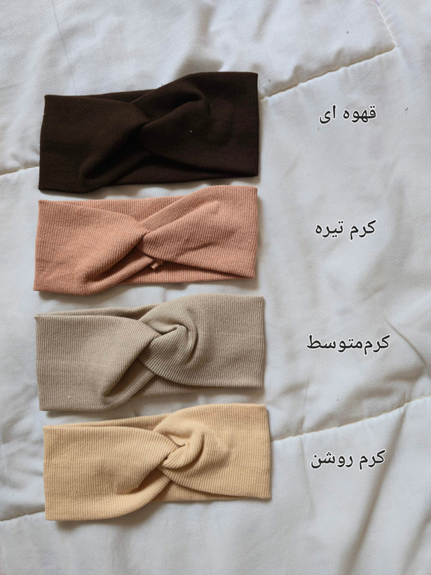 هدبند کبریتی زنانه دخترانه مدل پاپیونی / هدبند عروسکی