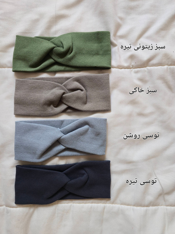 هدبند کبریتی زنانه دخترانه مدل پاپیونی / هدبند عروسکی