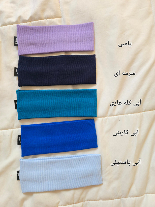 هدبند کبریتی اسپرت ورزشی زنانه مدل ساده / هدبند زنانه