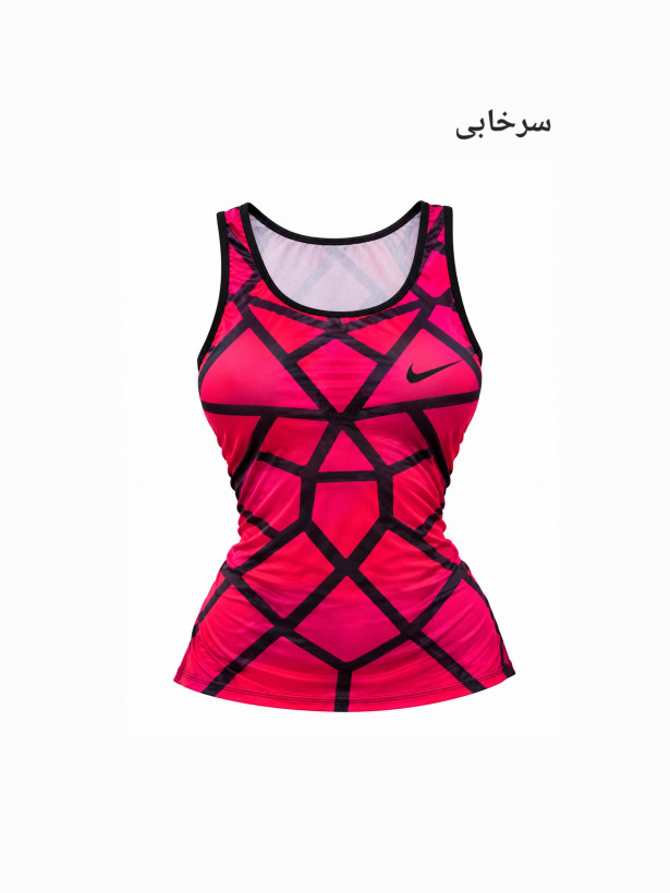 تاپ ورزشی زنانه سایز بزرگ ۴۴ الی ۵۰ مدل طرحدار هندسی