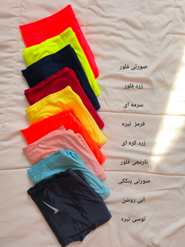 شلوارک ورزشی زنانه سایز ۳۶الی۴۰ریز / کاپری لگ برمودا