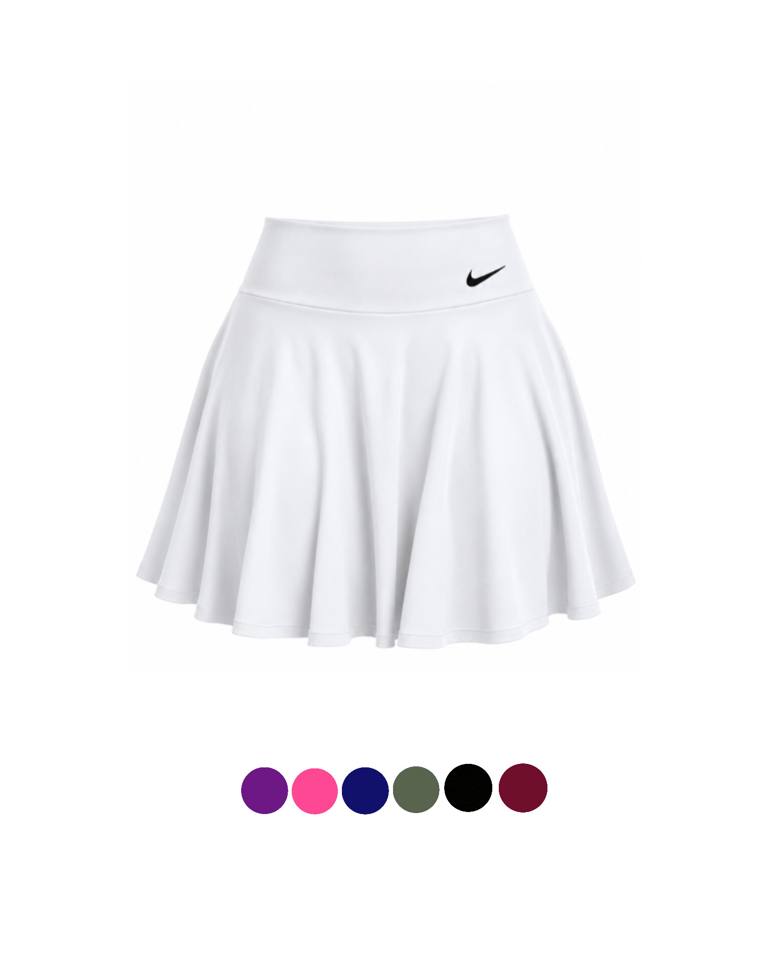 دامن تنیسی کشاله دار سایز ۴۰ الی ۴۶ ریز alo , nike رندوم/ دامن ورزشی زنانه