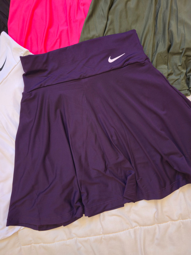 دامن تنیسی کشاله دار سایز ۴۰ الی ۴۶ ریز alo , nike رندوم/ دامن ورزشی زنانه