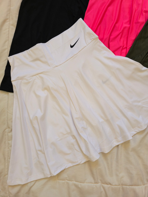 دامن تنیسی کشاله دار سایز ۴۰ الی ۴۶ ریز alo , nike رندوم/ دامن ورزشی زنانه