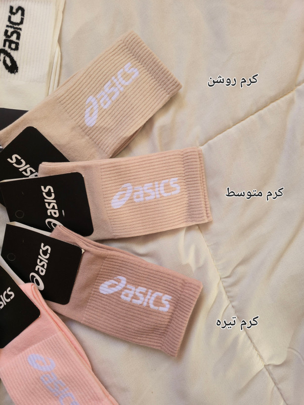 جوراب ساقدار زنانه مردانه سایز ۳۷ الی ۴۲ مدل کشبافت اسیکس